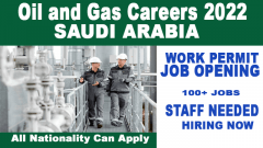 Saudi Arabia Oil And Gas Jobs 2022